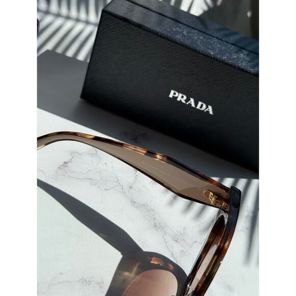 NEW Prada PR14WSF Sunglasses in Tortoise Powder - Picture 9 of 9